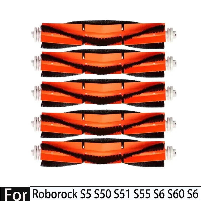 Roborock S5 / S6 / S50 / S5 Max / S6 Pure Main Brush | Xiaomi E20–E35 Compatible | Multi-Pack