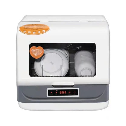 Countertop Dishwasher | 5 Programs | 6-Place Settings | EU Plug | 220V