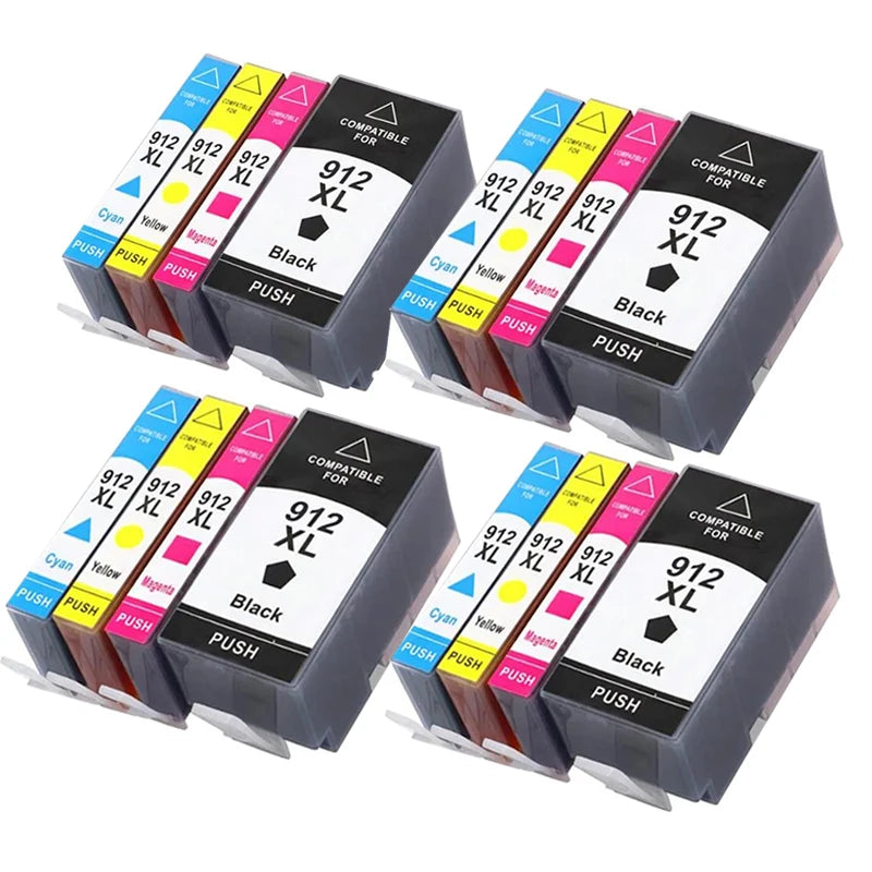HP 912 / 912XL Ink Cartridge – For OfficeJet 8010 8012 8020 8022 8023 8024 8025 8026 8028 Series