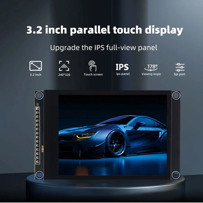 3.2" IPS TFT LCD Touch Display Module – ILI9341, SPI, for ESP32 & Arduino