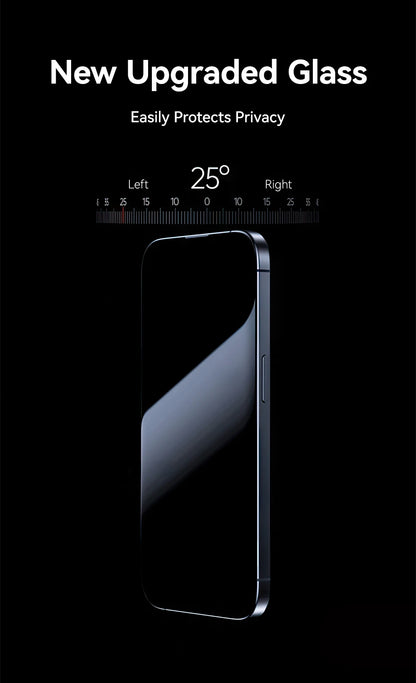 Joyroom Anti-Spy Privacy Screen Protector for iPhone 17 Pro Max / 17 Pro / 17 Air | Tempered Glass Film