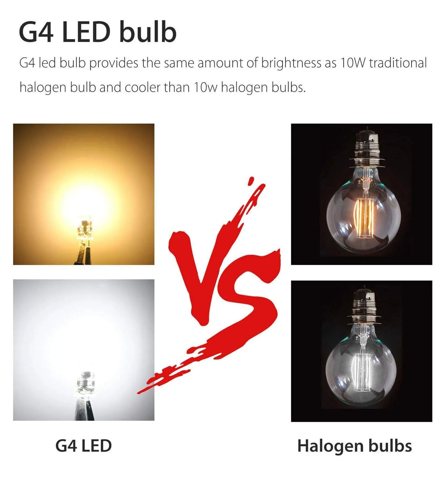 10pcs G4 / G9 / E14 LED COB Bulbs – Dimmable 6W 9W, 12V/220V, Halogen Replacement
