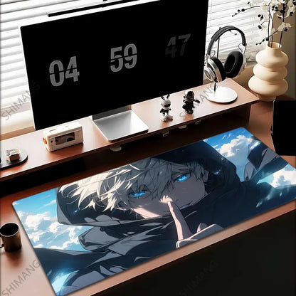 Jujutsu Kaisen Gojo Satoru Large Gaming Mouse Pad — Anime Desk Mat, Multiple Sizes