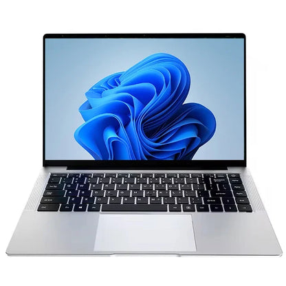 Ultra Slim Windows 11 Laptop Computer 14.1" 12GB RAM 512GB 1TB SSD Intel A3950 Notebook Gamer 1920*1080 Office Study Computer PC