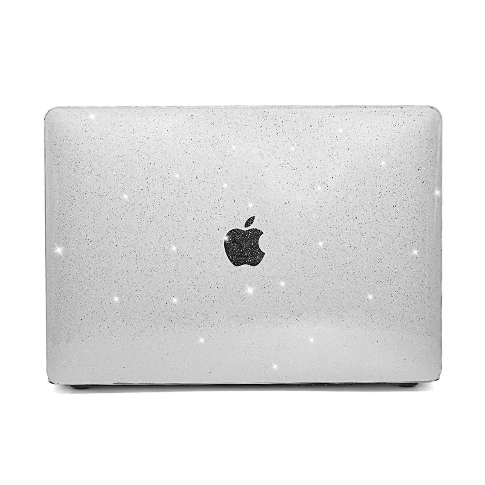 EGYAL MacBook Hard Case – Air 13/15, Pro 13/14/16, M1–M5, Crystal, Matte & Glitter Covers