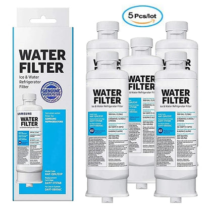 Samsung DA29-00020B Refrigerator Water Filter Replacement – HAF-CIN/EXP Compatible, PPF Cotton, 3/4/5 Pack