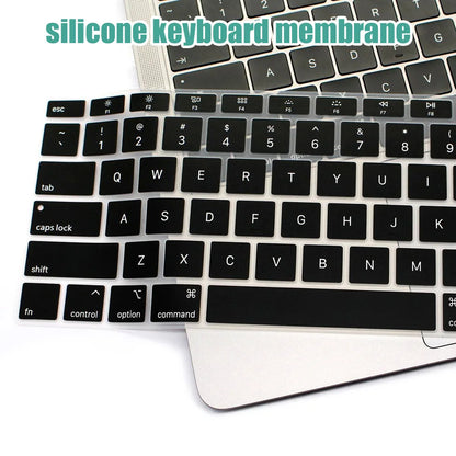Silicone Keyboard Protector Cover for MacBook Air & Pro – A1369 A1466 A2179 A2337 A2251 A2289 A2338 A2681 | US Layout