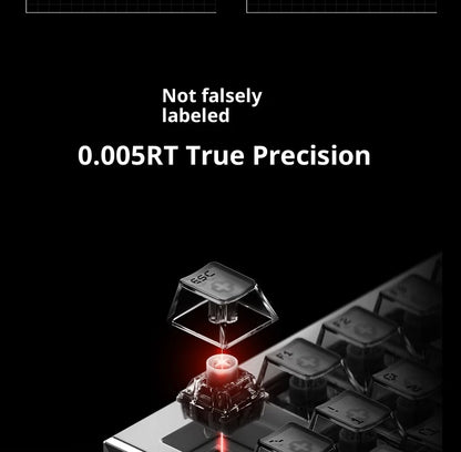 NuPhy WH80 HE Gaming Keyboard | Hall Effect | Rapid Trigger | DKS SOCD | 2.4G BT Wireless