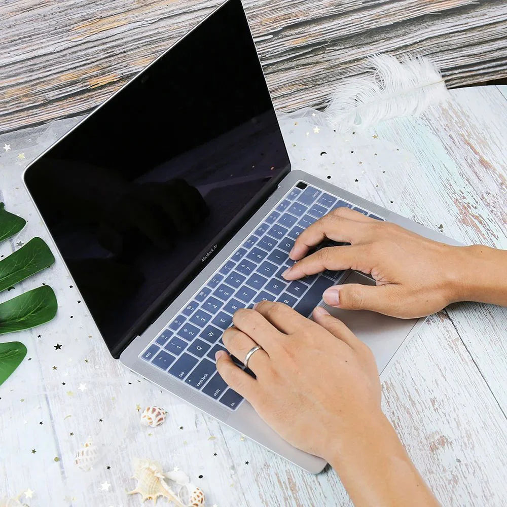 Silicone Keyboard Protector Cover for MacBook Air & Pro – A1369 A1466 A2179 A2337 A2251 A2289 A2338 A2681 | US Layout