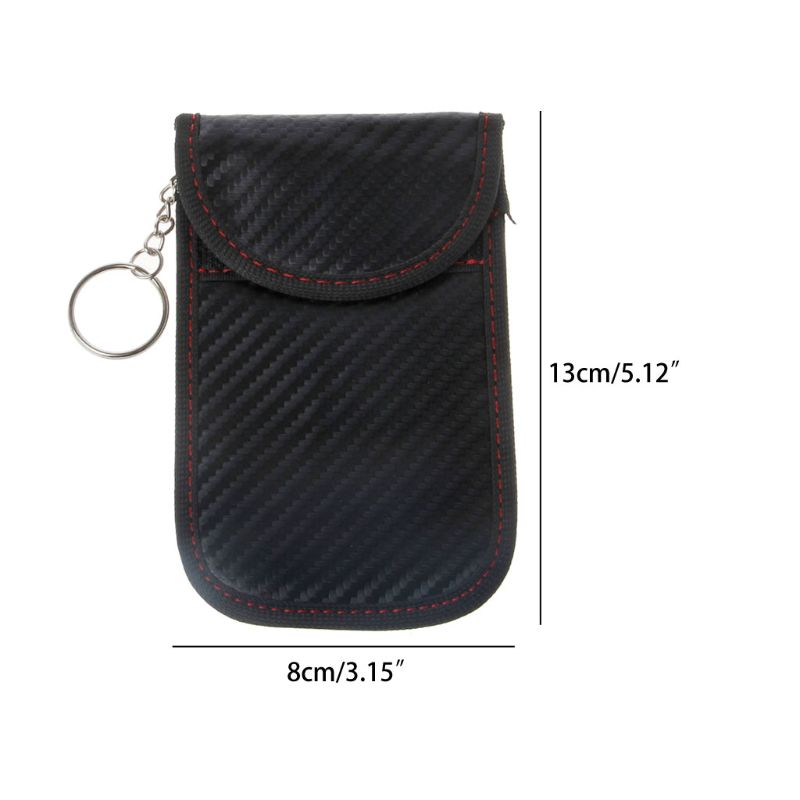 Faraday Bag Anti-Theft RFID Signal Blocking Pouch - Security Box for Car Keys & Cards