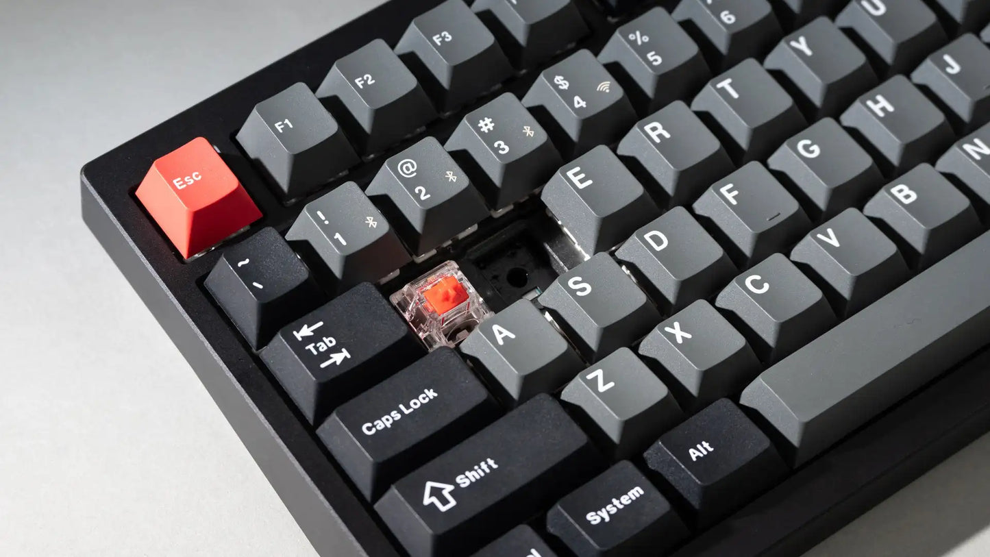 Lemokey P1 Pro QMK/VIA wireless mechanical gaming keyboard with CNC aluminum build, compact design, and RGB backlit keys.