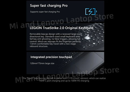 Lenovo Legion R9000P 2025 – AMD Ryzen 9 8945HX RTX 5060 8GB 32GB 1TB 16" 2.5K 240Hz Black