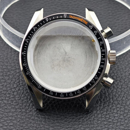 39.7mm Men's Watch Case for VK63 Movement – Metal Case with 20mm Strap Fit & Watch Box