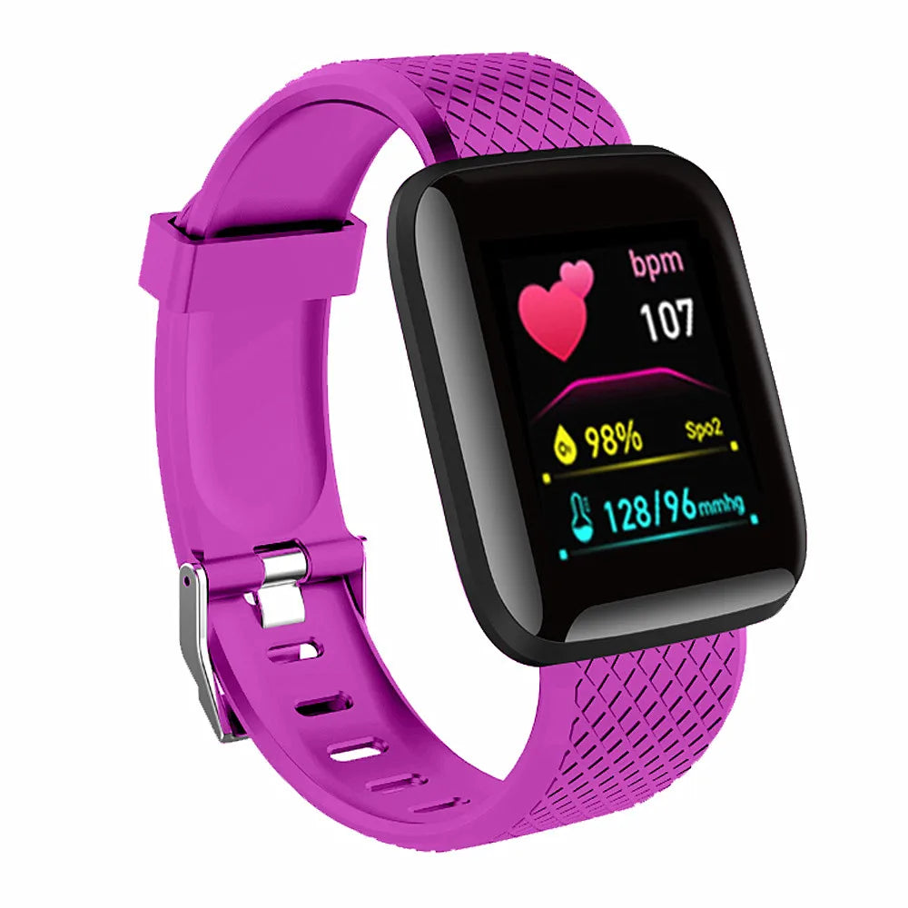 Smart Watch with Bluetooth Music Player & Health Monitor - Fitness Sport Bracelet for Men & Women