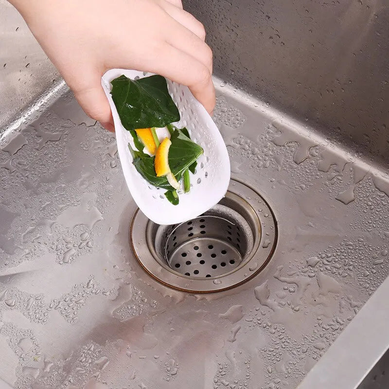 Silicone Sink & Drain Hair Catcher | Shower & Bathtub Filter Screen
