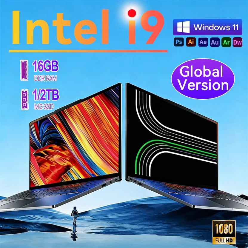 Gaming Laptop 14.1" – Intel Core i9-10980HK, 16GB RAM, 1TB/2TB SSD, 4K HD, Windows 11