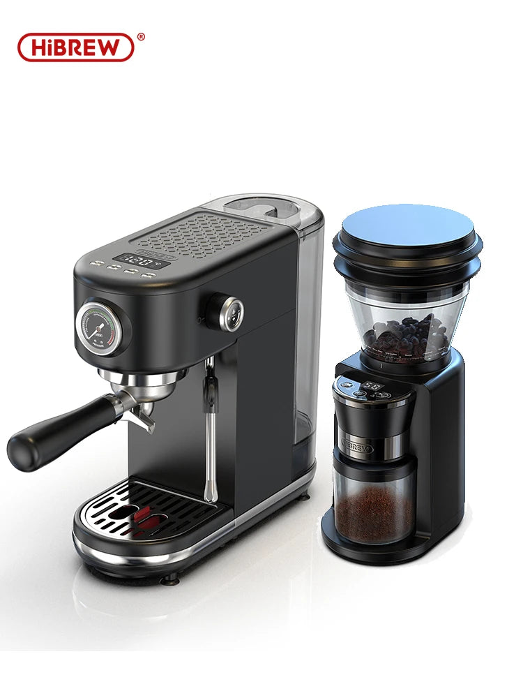 HiBREW H10B Pro Fully Automatic Coffee Machine | Bean-to-Cup | Touch Screen | EU 220V