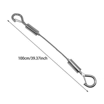 Adjustable Stainless Steel Wire Rope Clothesline