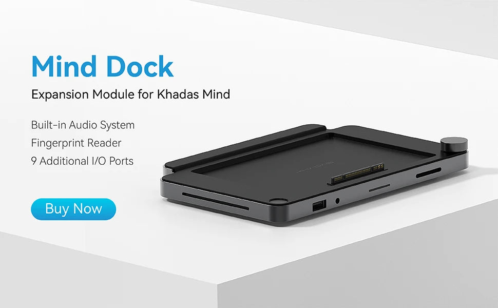 Khadas Mind 2 Pocket Mini PC – Intel Core Ultra 7 155H, Thunderbolt 4, 8K, Win 11