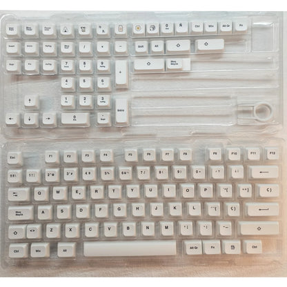 XDA PBT Keycaps 120 Keys – Korean/Russian/French/German, DIY Mechanical Keyboard