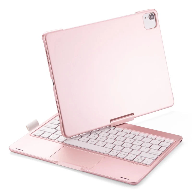 Bluetooth Magic Keyboard Case for iPad Pro 11 / Air – Backlit, Multi-Language, Trackpad