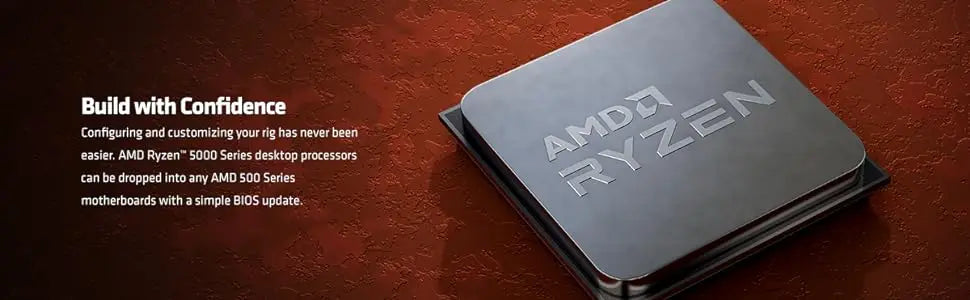 AMD Ryzen 5 5600X Desktop Processor – 6-Core, 4.6GHz, AM4, 65W, DDR4