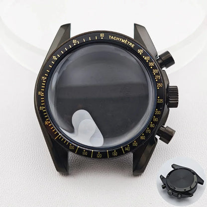 39.7mm Men's Watch Case for VK63 Movement – Metal Case with 20mm Strap Fit & Watch Box