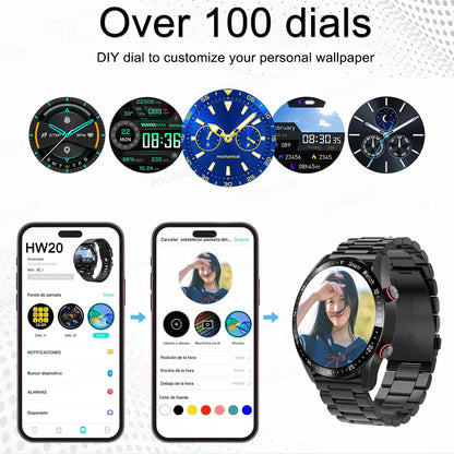 2026 Watch GT Series Smart Watch – ECG+PPG, GPS, HD Screen, BT Call, IP68 for Men & Women