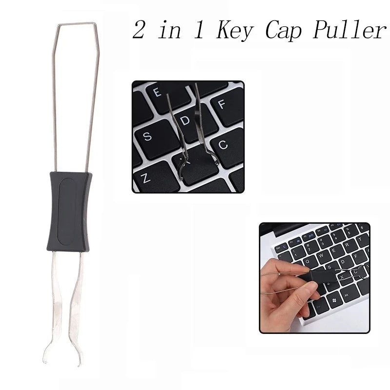 2-in-1 Mechanical Keyboard Keycap & Switch Puller – Universal Key Extractor Tool