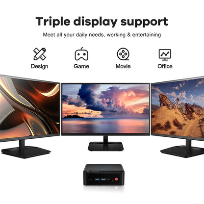Beelink SER5 Max Mini PC – AMD Ryzen 7 6800U/7735HS, DDR5, WiFi 6, 2.5G LAN