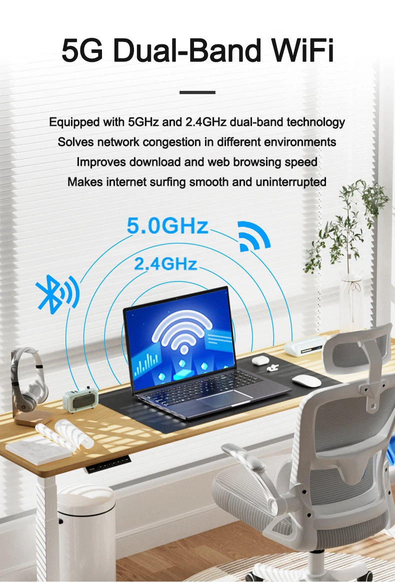 15.6" Portable Laptop – Intel 6500Y, 32GB RAM, Up to 2TB SSD, Backlit, Fingerprint