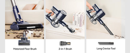 INSE I8 Corded Vacuum Cleaner 25KPa 600W – 6-in-1 Lightweight Stick & Handheld for Carpet & Pet Hair