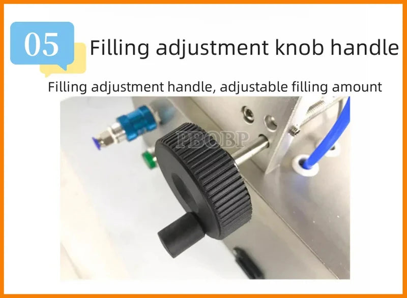 Pneumatic Paste & Liquid Filling Machine – Adjustable Cream Filler with 30L Hopper