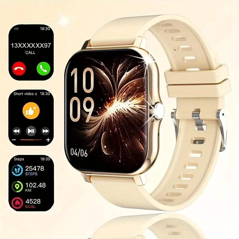Smart Watch 2025 - 1.83" Display, Bluetooth Calling & Fitness Tracker for Men & Women