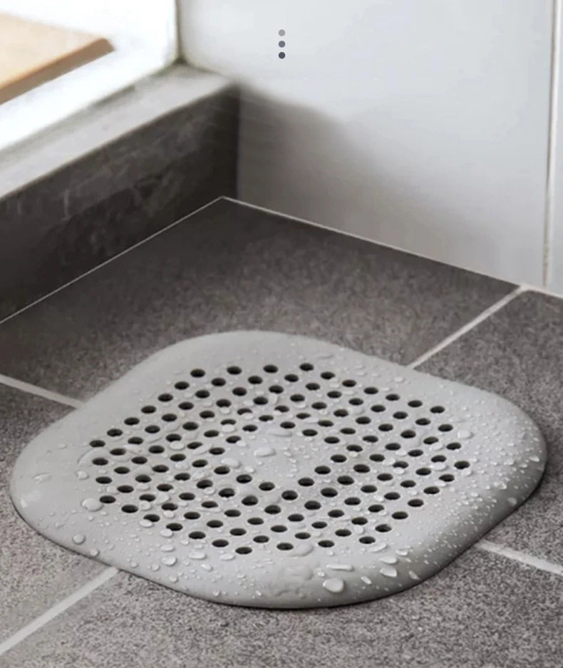 Silicone Sink & Drain Hair Catcher | Shower & Bathtub Filter Screen