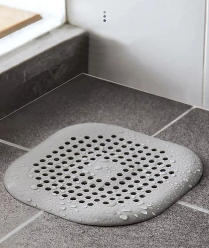 Silicone Sink & Drain Hair Catcher | Shower & Bathtub Filter Screen