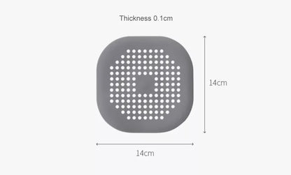 Silicone Sink & Drain Hair Catcher | Shower & Bathtub Filter Screen