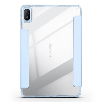 Huawei MatePad 11.5 2025 Smart Fold Case – Magnetic PU Leather + Acrylic Hard Back