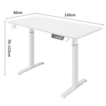 Smart Electric Standing Laptop Computer Motion Desk Height Adjustable Desk Lifting Table Standing Desk Sit Desk Home Office
