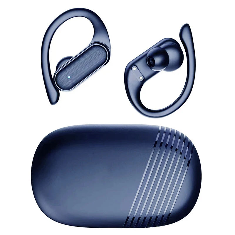 A520 Wireless Bluetooth 5.3 Ear Hook Headset – HIFI Stereo, Microphone, Running & Gaming