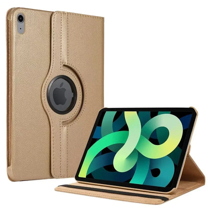 360° Rotating Stand Leather iPad Case – Pro 11"/12.9"/13", Air, Mini, 7th–10th Gen