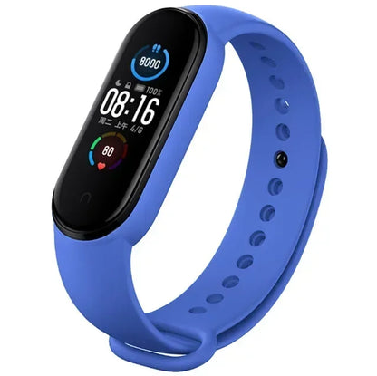 Silicone Watch Strap for Xiaomi Mi Band 3 4 5 6 7 | 24 Colors