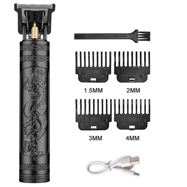 Cordless Professional Hair Clipper - USB Fast Charging, Precision Cutting
