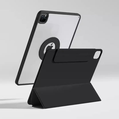SZEGYCHX 720° Rotating iPad Case | PU Leather | Magnetic | Fits Pro, Air, Mini, iPad 7–11th Gen