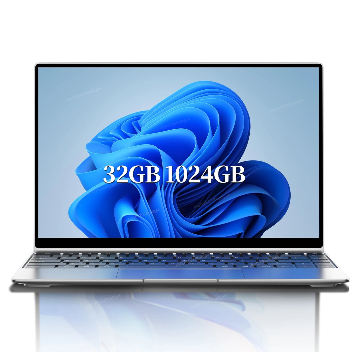 14.1" Portable Laptop Windows 11 — Intel Core i7 8650U, 32GB RAM, 2TB, 1080P Gaming Notebook