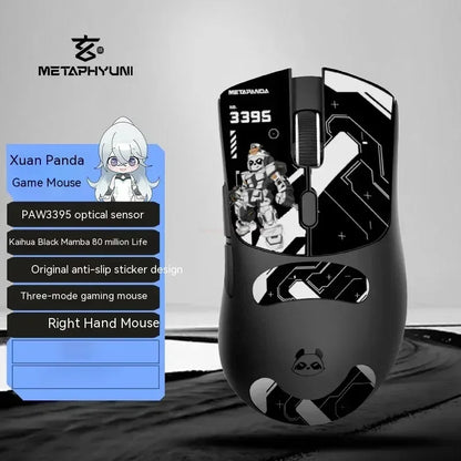 Metaphyuni Metapanda P1 Pro Wireless Gaming Mouse – PAW3395, Low Latency, Lightweight, Ergonomic