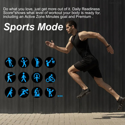 R.E.D. Shopping H9 Smart Watch with 2.01" HD display, Bluetooth calling, fitness tracking, and multiple sport modes.