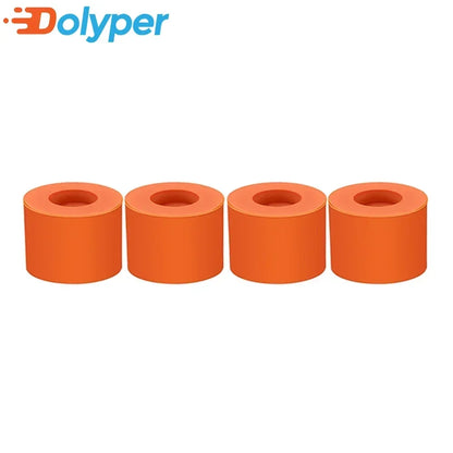 4pcs Silicone Hot Bed Leveling Spacers for CR-10, Ender-3, Prusa, Anycubic – Replace Bed Springs
