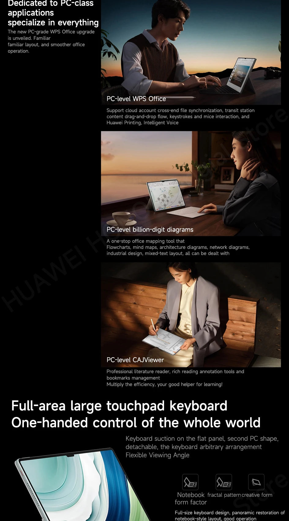 HUAWEI MatePad Pro 13.2" – 2.8K OLED 144Hz, WiFi/LTE