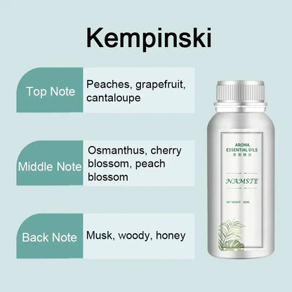 Hotel Room Fragrance Oil Refill – 100ml & 500ml Scenting Device Essential Oil for Home & Car